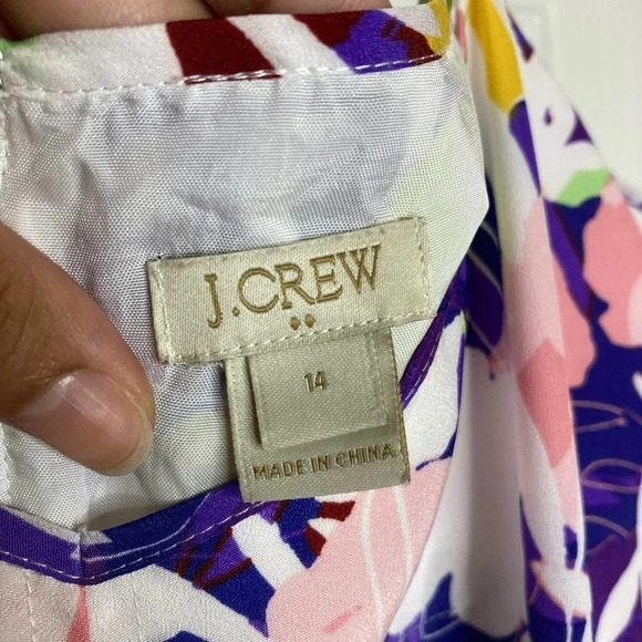 J Crew floral mini dress - Picture 4 of 7